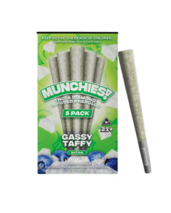 Delta Munchies THC-A Diamond Infused Prerolls | 5pk - Image 4